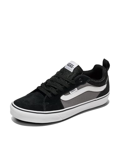 Vans Filmore Suede/Canvas, Herren Sneakers, Schwarz ((Suede Canvas) Black/Pewter T2j)