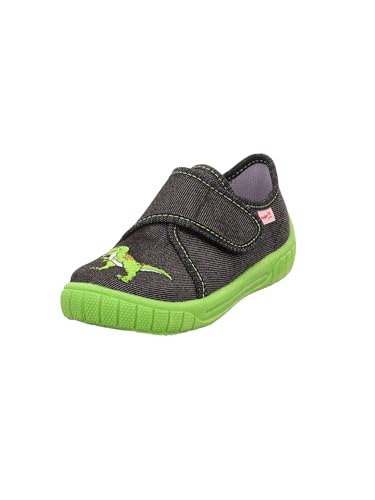 Superfit Jungen Bill Hausschuhe 1-800278 Hausschuhe, Schwarz 0010, 28 EU