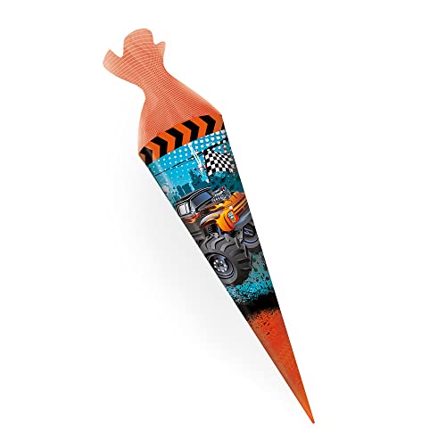 Trötsch Schultüte 35 cm Monstertruck: Schultüte Einschulungstüte Zuckertüte Geschwistertüte