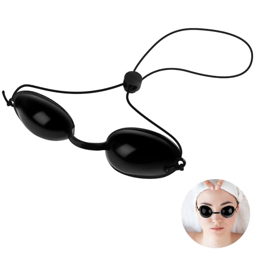 LOPHE UV Solarium Schutzbrille, 1 Pcs Solarium Brille mit Gummizug, Tanning Sunbed UV Eye Protection für Sonnenbank Beauty Schönheitsinstrument