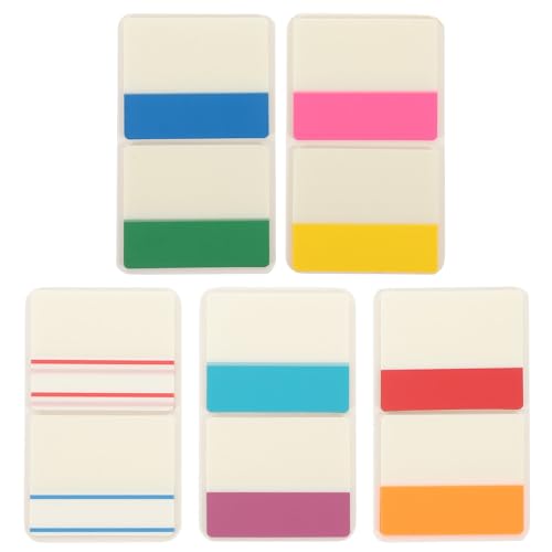Selbstklebende Registerreiter Farbige Beschreibbare Lesezeichen Klebereiter F r Ordner B cher Und Dokumente Wiederverwendbare Anmerkungsreiter F r B ro Schule Und Studium Bunt