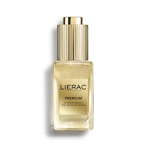 Lierac Premium Das Absolute Anti-Aging Serum 30 ml Korrigiert 9 Anzeichen der Hautalterung wie Falten Pigmentflecken Festigkeitsverlust Gesichtsserum für Ausstrahlung Feuchtigkeit Alle Hauttypen.