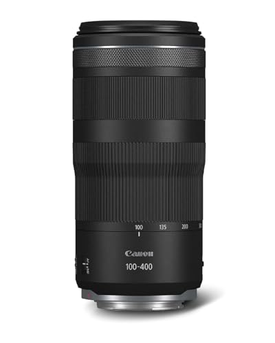 Canon RF Objektiv 100-400mm F5.6-8 IS USM – Tele-Zoom mit 5,5-Stufen-Bildstabilisator für Sport & Natur | Kompatibel mit EOS R System