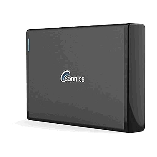 Sonnics 2TB USB 3.0 Externe Festplatten für Xbox ONE/PS4/Fenster PC Mac, Schwarz
