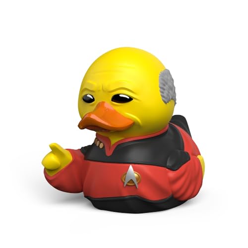 TUBBZ Kleine Jean-Luc Picard Sammelbare Vinyl-Gummientenfigur - Offizielles Star Trek Merchandise - Sci-Fi Fernseher, Filme & Videospiele