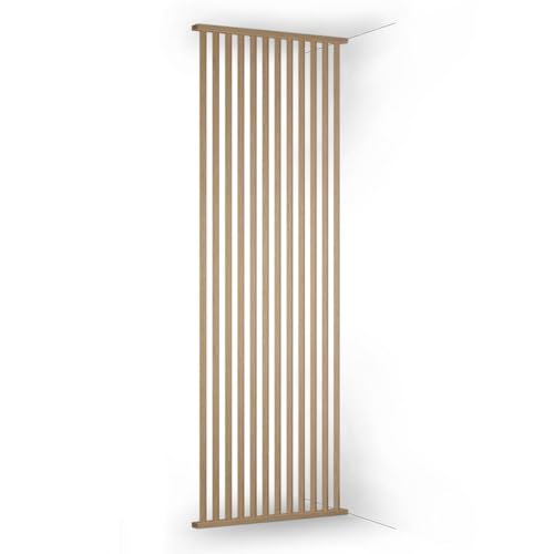 KGM Komplett-Set Raumteiler 45° - Eiche Natur - MDF foliert - 100 x 270 cm