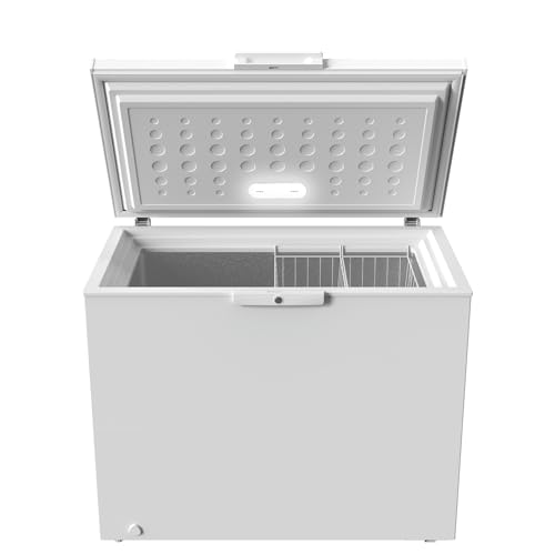 Bauknecht BGTE 250MC Gefriertruhe 198 l, Multi Zone, WinterProof, Door Balance Deckel-System, Touch Display, Sicherheitsschloss, 3 Vorratskörbe, Weiß