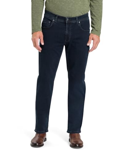 PIONEER AUTHENTIC JEANS Herren Freizeithose Rando | Männer Stoffhose | Regular Fit | Raw/Unwashed Washed | Blue/Black raw 6688 6800 | 36W - 32L