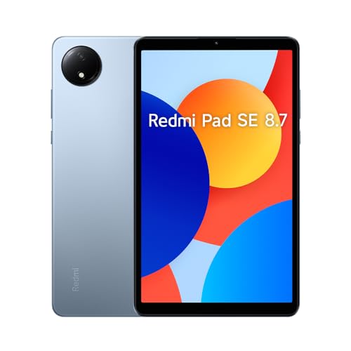 XIAOMI Redmi Pad SE 8.7 4+64GB Blau mit Ringhalter, MediaTek Helio G85 Prozessor, bis zu 2TB erweiterbarer Speicher, 8,7