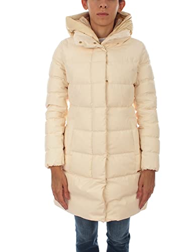 WOOLRICH LUXE PUFFY PRESCOTT 2IN1 parka da donna ivory,WWOU0516FRUT2346