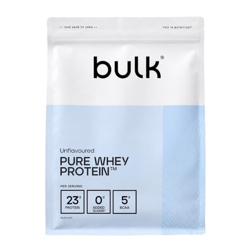 Bulk Pure Whey Protein Pulver, Geschmacksneutral, 1kg