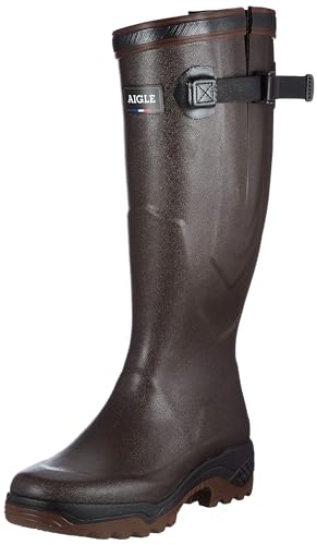 Aigle Herren Parcours 2 Vario Gummistiefel, Braun (Brun), 44 EU