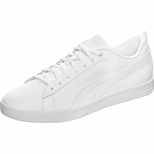 PUMA Damen Puma Smash Wns V2 L Sneaker, Puma White Puma White, 39 EU