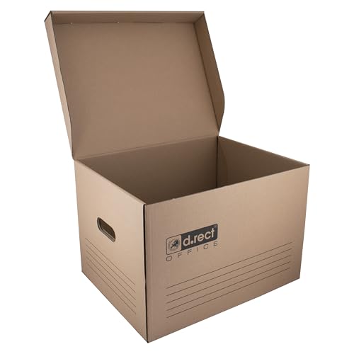D.RECT Archivbox 2100 ZIP, 6 Stück, 431x333x294mm