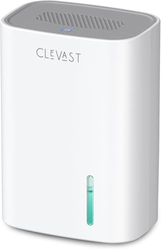 CLEVAST Elektrischer Luftentfeuchter (Weiß)