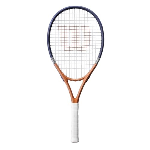 Wilson Roland-Garros 2026 Elite Tennisschläger, Navy/Orange, Gr. 3
