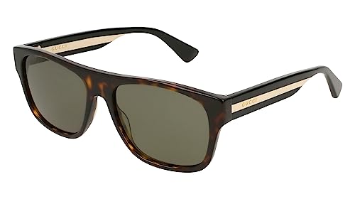 Gucci Herren GG0341S-003 Sonnenbrille, Braun (Havana/Multicolor), 56