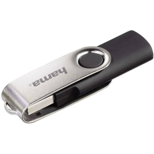 Hama 8GB USB-Stick USB 2.0 Datenstick, 10 MB/s Datentransfer, mit Öse