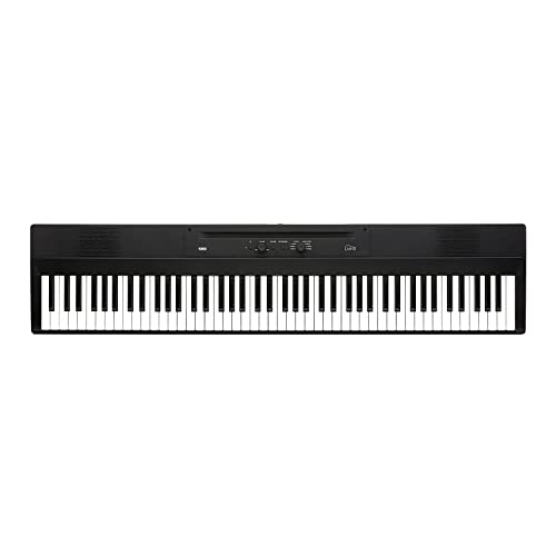 Korg - Liano L1 - Portable Digital Piano with Premium Soft-Touch Keyboard - Black