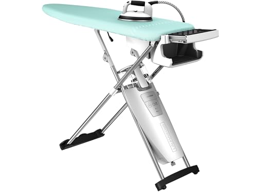 Laurastar S Plus, Hygienische Dampf, Eliminiert 99,9% der Bakterien & Viren, Professionelles Bügeleisen, Aktivbügeltisch, Abnehmbarer Wassertank