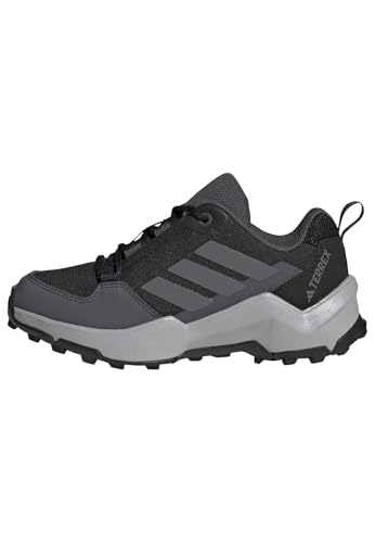 adidas Unisex Kinder Terrex AX4R Hiking Shoes, Core Black/Grey Four/Grey Six, 30 EU