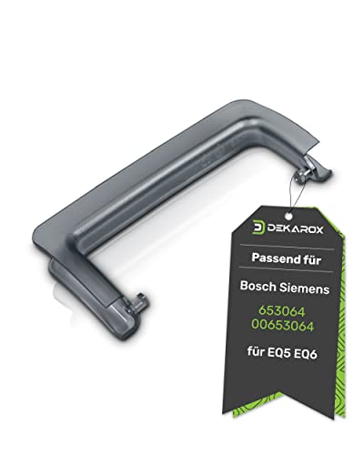 DEKAROX Wassertankgriff Griff transparentgrau für Siemens Bosch 00653064 653064 für Wassertank in Kaffeevollautomat EQ5 EQ6 plus s700 VeroAroma VeroCafe