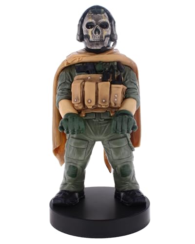 Cableguys Call of Duty Ghost Warzone Controller Halter & Handy Ständer - Gaming Zubehör für Schreibtisch-Setup, Ständer Kompatibel mit Xbox-, PlayStation- & den meisten Standard-Controllern