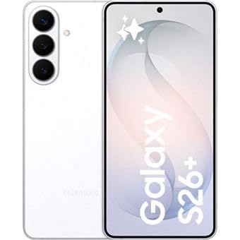 Samsung Galaxy S26+ Plus 5G 256GB 12GB RAM 4.900mAh Akku AI Handy Android 16 Smartphone Weiß ohne Simlock ohne Branding