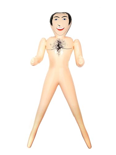 Lizzy®, aufblasbare Puppe, weiblich / männlich, 3D-Gesicht, für Junggesellenabschied / Junggesellinnenabschied