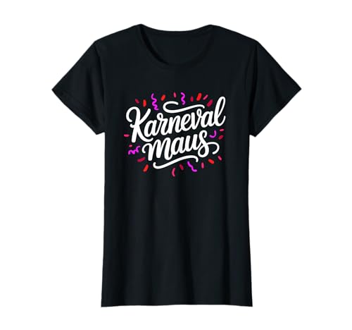 Karnevalmaus Fasching Karneval Kostüm T-Shirt