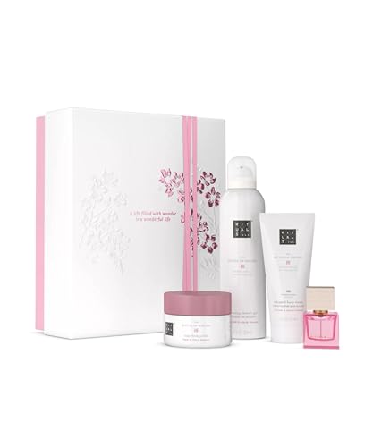 RITUALS Geschenkset The Ritual of Sakura, Medium – Geschenkbox mit Produkten für die Körperpflege mit Reismilch und Kirschblüten