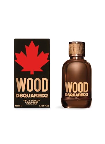 Dsquared2 Wood Pour Homme Eau de Toilette, 100 ml Geblümt