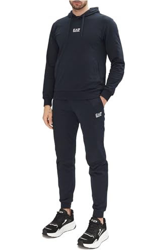 EA7 Emporio Armani Trainingsanzug Core Identity Jogginganzug blau, S