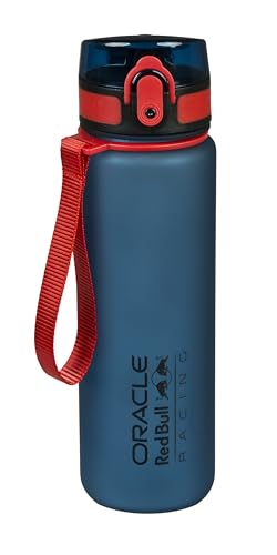 Undercover - Oracle Red Bull Racing Trinkflasche - Sportlich, 650 ml Fassungsvermögen, mit Liter-Skala, praktische Schlaufe - Ideal für Sport und Alltag