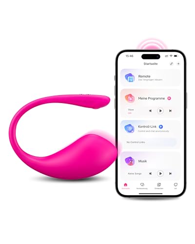 LOVENSE Lush 3 Vibrator - Ultrageheim, Bluetooth-Steuerung, APP-Control, 10000+ Modi, G-Punkt-Stimulation, Leise & Diskret, Perfekt für Frauen
