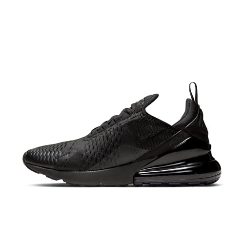 Nike Air Max 270, Herren Laufschuhe, Schwarz (Black/Black-Black 005), 38.5 EU