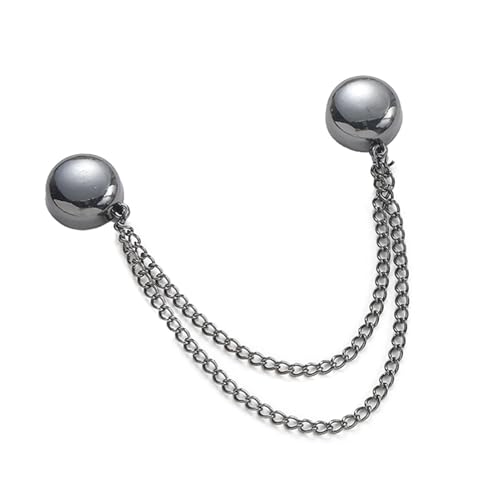 Magnetische Multifunktionskleider-Clips – Hemd-Clips, doppelseitig, unsichtbar, kompakt, leicht, Metall, Schneiderzubehör für Kleider, Hosen, Seitentasche, Kleidung, Schulterkragen