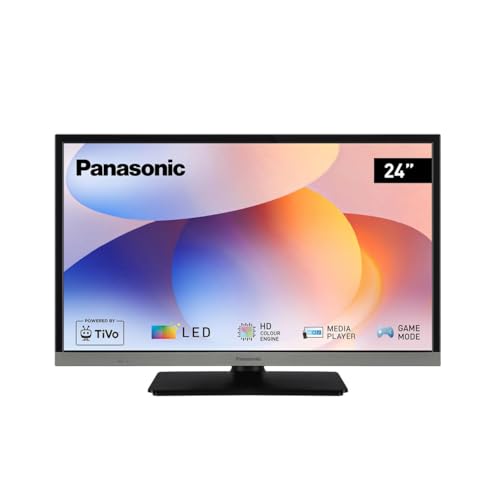 Panasonic TB-24S40AEZ, S40 Serie 24 Zoll HD LED Smart TV, 2024, TiVo, Google- und Alexa-Sprachsteuerung, Gaming-Modus, Media Player, HDR, HDMI, WLAN, für EIN außergewöhnliches visuelles Erlebnis
