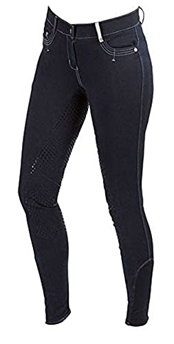 Kerbl Damen Reithose Reithose BasicPlus für Damen black Größe 44, black, 44, 320459