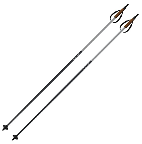 Fischer Langlauf Skistöcke OneWay Diamond 3 Flame/Vapor Light Grey Langlaufstöcke (160cm)