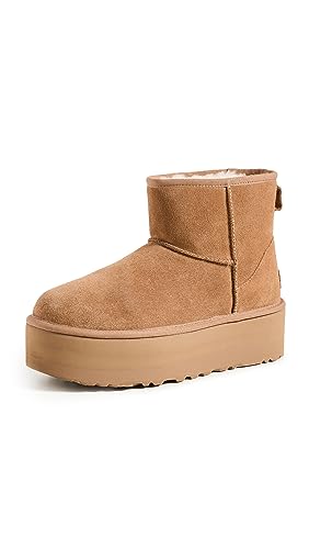 UGG Damen Classic Mini Platform Winter, Boots, Brown, 38 EU