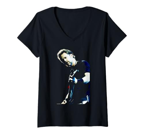 Damen Metallica James Hetfield von Andy Willsher T-Shirt mit V-Ausschnitt