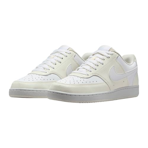 Nike Damen W Nike Court Vision LO NN Sneaker, Soft Pearl/White, 39