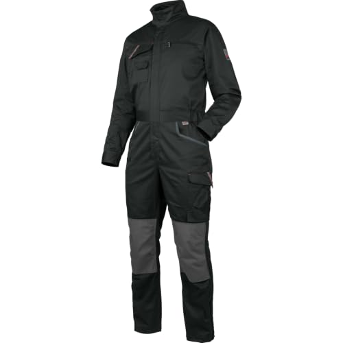 WÜRTH MODYF Overall Stretch X - professioneller Arbeitsoverall für Herren - Overall mit Knieschutztaschen - in der Größe L in Grau