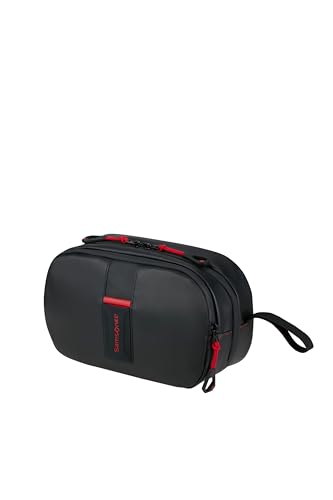 Samsonite Paradiver Light Toilet Kit - Kulturbeutel, 26 cm, Schwarz (Black)