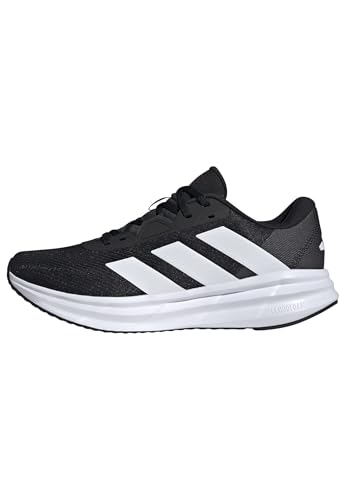 adidas Herren Galaxy 7 Running Shoes, Core Black/Cloud White/Carbon, 44 EU