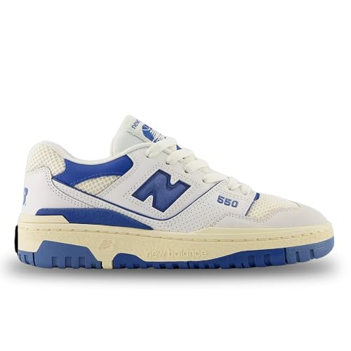 New Balance Schuhe 550 Code GSB550CP, Weiß Blau Beige, 38.5 EU