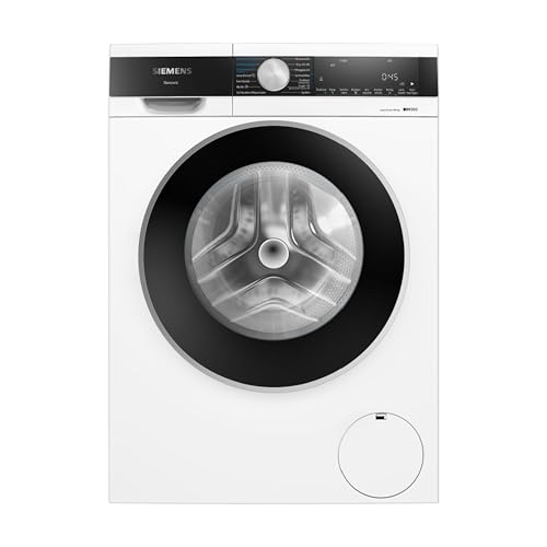 Siemens WN44G242 iQ500 Waschtrockner, 9 & 6 kg, waterPerfect Plus, Antiflecken-System, smartFinish, speedPack L, autoDry-Technologie, Outdoor-Programm, iQdrive, Wash & Dry 60, aquaStop