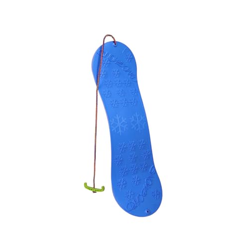 Kinder Snowboard Schlitten mit Zugseil und Griff 69 x 20,5 x 4 cm Kinderboard Rutschboard Kinderschlitten