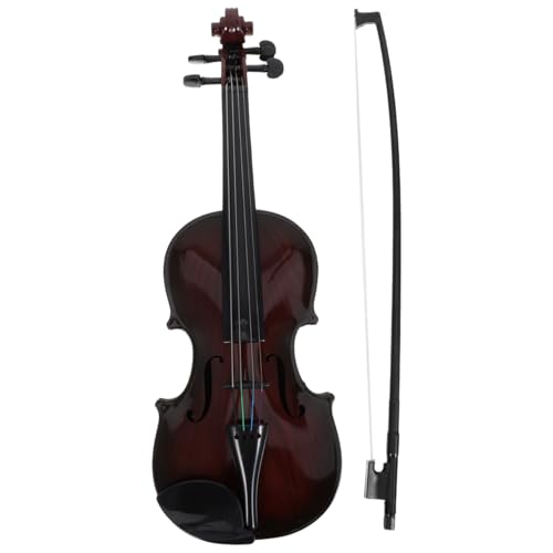 Besportble Mini Violine Spielzeug FüR Kinder Leicht Zu Halten Kunststoff Musikinstrument Geschenk FüR FrüHes Lernen Und Musikspaß